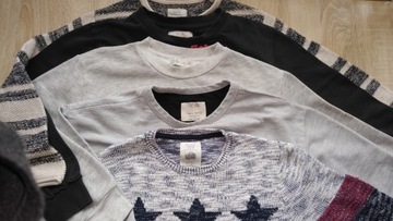 5×bluza sweter Zara r.140