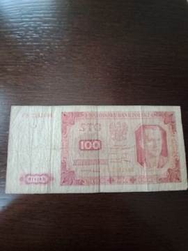 Banknot 100zł z 1984r FS