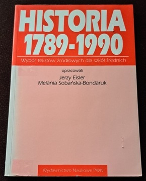 Historia 1789- 1990.