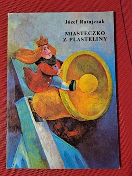 Książka dla dzieci z PRL - Miasteczko z plasteliny