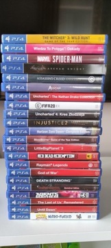 Gry na PS4 super kolekcja 