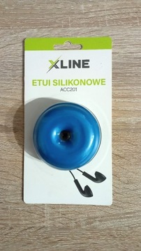 Etui silikonowe XLine ACC201 zwijane na kabel 2m