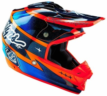 Kask Troy Lee Designs SE3 - L + gogle  