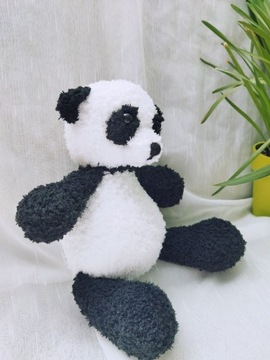 Handmade amigurumi panda