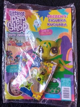 Gazetka Littlest PetShop + figurka Kuguara