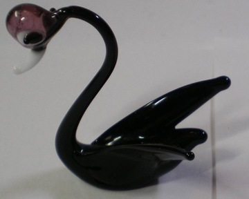 miniatura szkło łabędź może Murano?