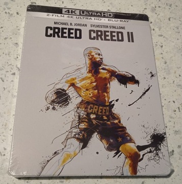 creed 4k 1+2 steelbook po polsku 2 filmy