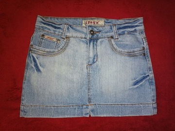 LONKY - Spódniczka jeansowa rozmiar 26
