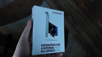 Kontroler Axagon PCI-Express 2.0 -> 2x USB 3.0