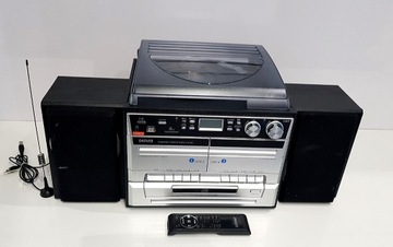 Wieża Denver MRD-165 gramofon CD FM Dab+ kaseta