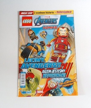 Lego Marvel Avengers - Komiks + Plakat