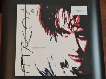 The Cure BLOODFLOWERS clear winyl 2 LP test press