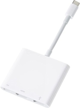 Apple USB-C (MUF82ZMA) wieloportowa przejściówka