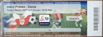 Bilet Polska - Dania 2004