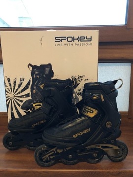 Rolki Spokey Prime Pro r. 39 + ochraniacze r. M