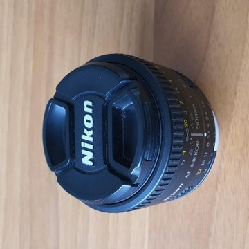 Obiektyw Nikon AF Nikkor 50 mm 1.8 D mało używany