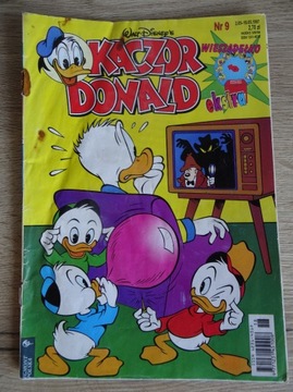 DISNEY__ KOMIKS KACZOR DONALD__ nr  9/1997