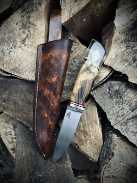 Nóż ręcznie robiony knifemaking NC11LV D2