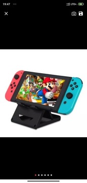 Nintendo Switch Zestaw Akcesorii Szkło Etui Stand+