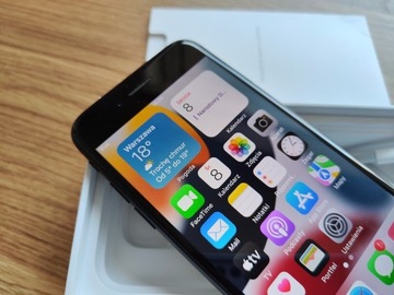 JAK NOWY APPLE iPhone 7 32GB BLACK  - KOMPLET 