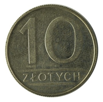 Moneta 10 złotych polskich 1988