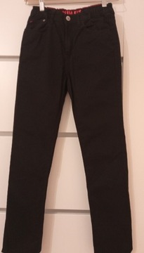 H&M 152 jeansy slim fit eleganckie modne