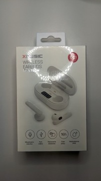 Słuchawki bezprzewodowe XMUSIC TWS750W