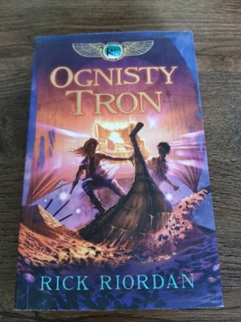 Ognisty tron  Kroniki Rodu Kane Rick Riordan