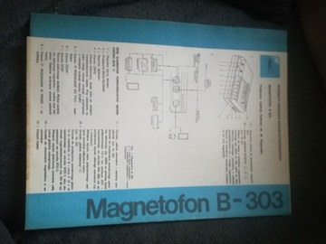 Schemat instrukcja magnetofonu B-303