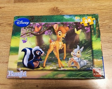 Puzzle Bambi 24 elementy