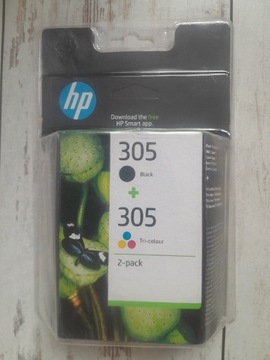 Oryginalny dwupak hp 305 