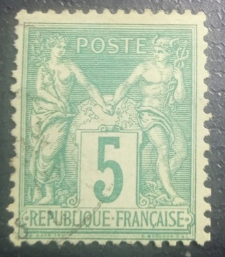 Republ.FRANCUSKA: 1876/81r. Mi 59 II. kas.