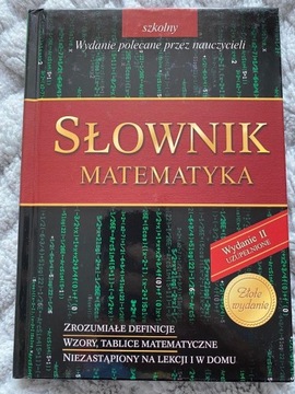 Słownik Matematyka szkolny wydanie II