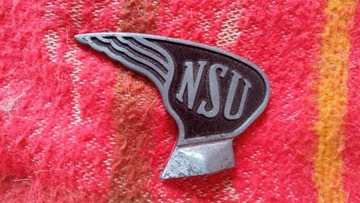 Stary emblemat NSU /rowerowy/motocyklowy/unikat.