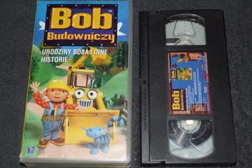 BOB BUDOWNICZY - URODZINY BOBA I INNE HISTORIE - kaseta VHS