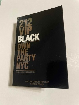 Carolina Herrera 212 Vip BLACK EDP 1,5ml spray