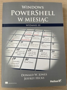 Windows PowerShell w miesiąc Donald W. Jones, Jeff