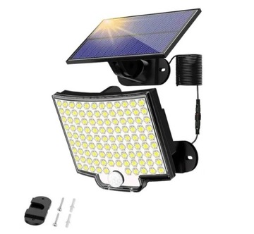 Lampa Solarna Uliczna MOCNA z Akumulatorem 120W GW