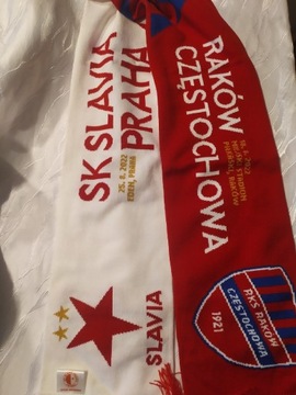 szalik Slavia Praga- RKS Raków Częstochowa Liga K.
