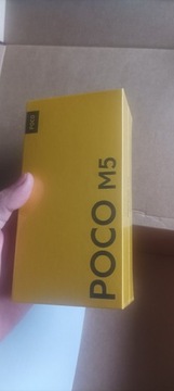 Nowy Poco M5 NFC 4GB 64GB Black gwarancja faktura