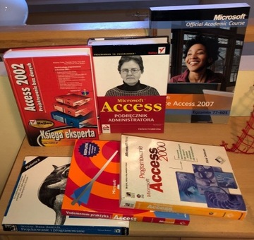 6 książek do MS Access - tona wiedzy