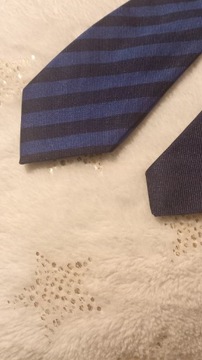 krawat Tommy Hilfiger 55% bawełny 45% jedwabiu
