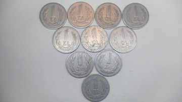 1 złoty 1957 Aluminium