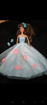 Sukienka ubranko dla lalki barbie 