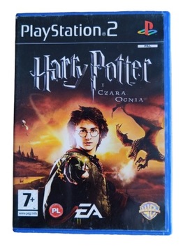 Harry Potter i Czara Ognia PlayStation 2 Pudełko