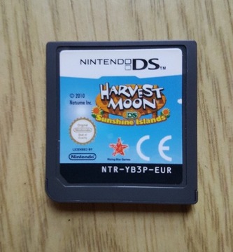 Gra Harvest moon Sunshine Islands na Nintendo DS