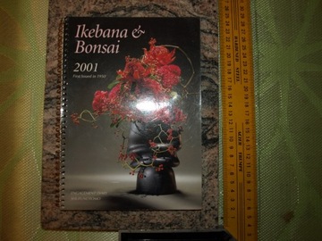  IKEBANA & BONSAI 2001 kultowy japoński kalendarz