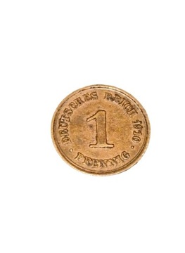 1 Reich Pfennig 1910 r. E