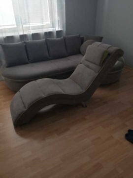 Komplet wypoczynkowy mebli pokojowych sofa + fotel