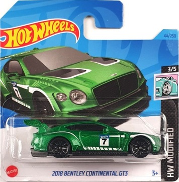 2018  BENTLEY CONTINENTAL GT3 Hot Wheels 1:64 